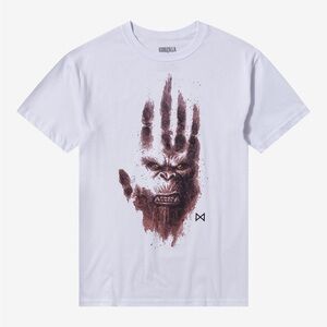 Hot Topic White Graphic Tee